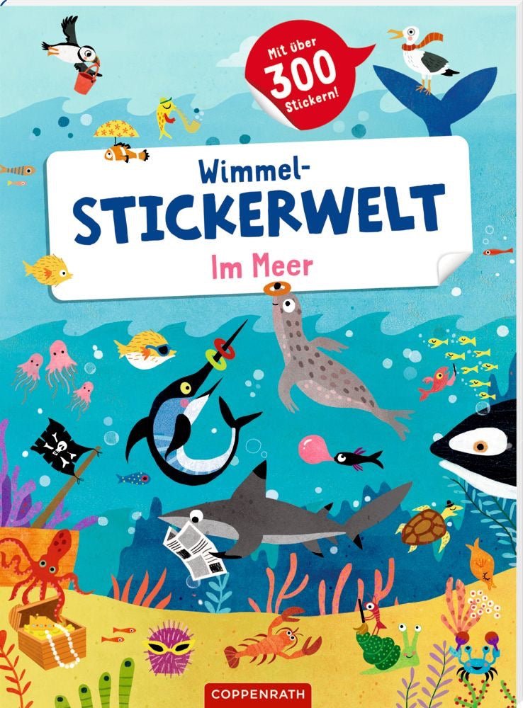 Die Spiegelburg Wimme - Stickerwelt Im Meer - Sausebrause Shop