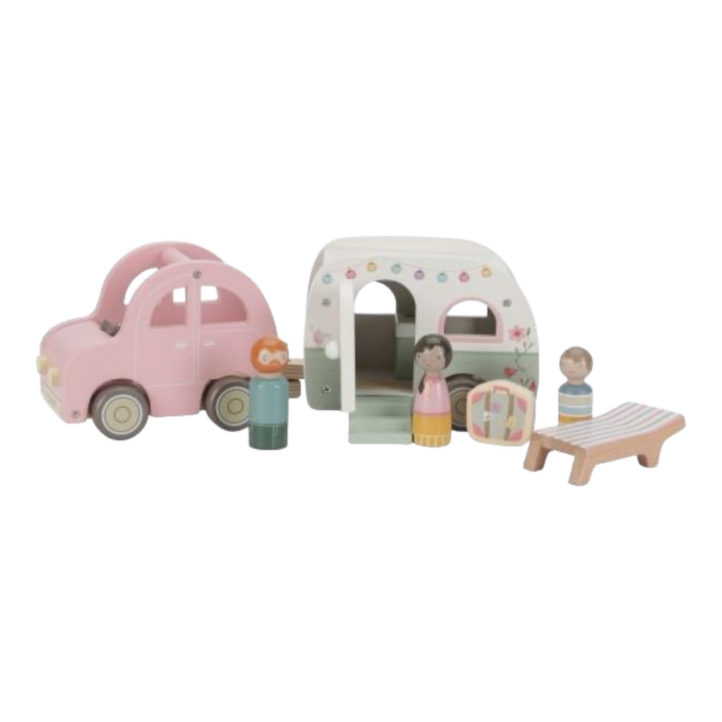 Little Dutch Spielzeugauto mit Wohnwagen - Sausebrause Shop
