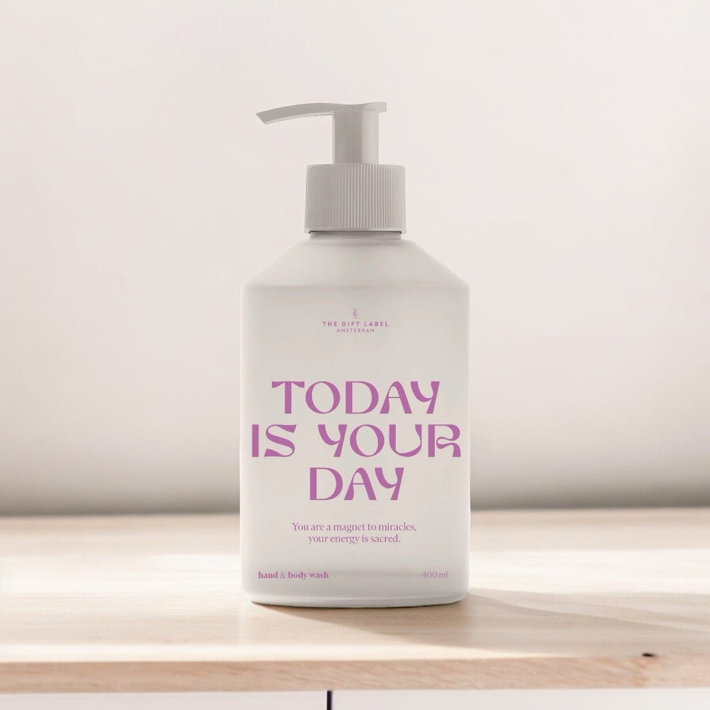 The Gift Label Hand & Body Waschgel Today Is Your Day - Sausebrause Shop