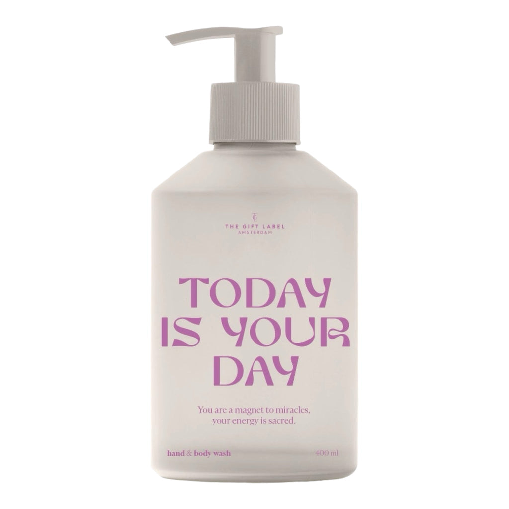 The Gift Label Hand & Body Waschgel Today Is Your Day - Sausebrause Shop